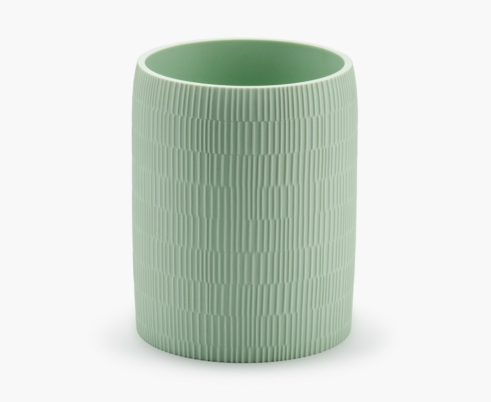 Vicenne Bath Waste Bin Lt.GRN 20.1x25cm