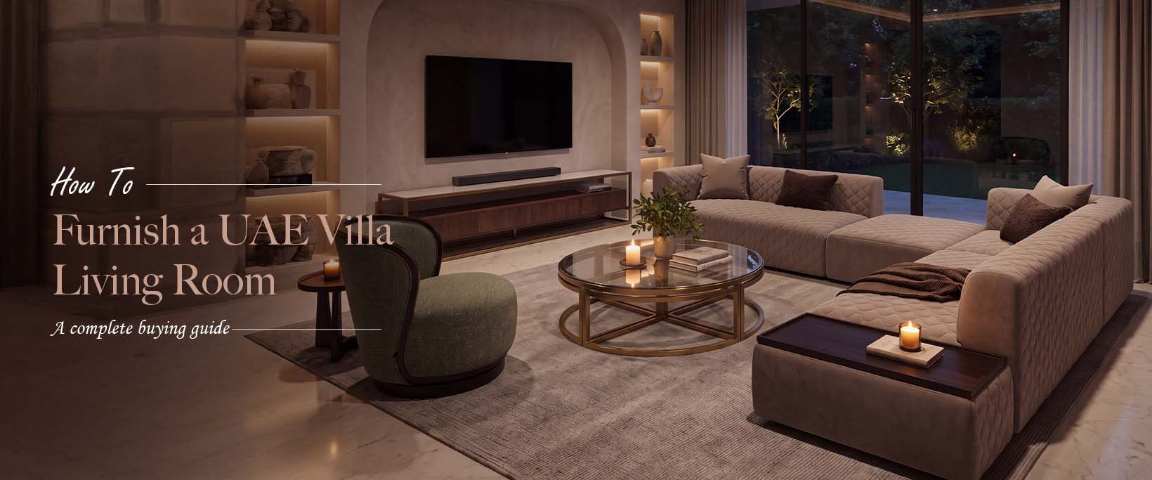 How to furnish UAE Villa